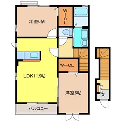 ベルタレジーナの物件間取画像